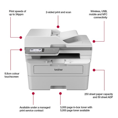 Brother mfc l2980dw printer - brother, mfc-l2980dw