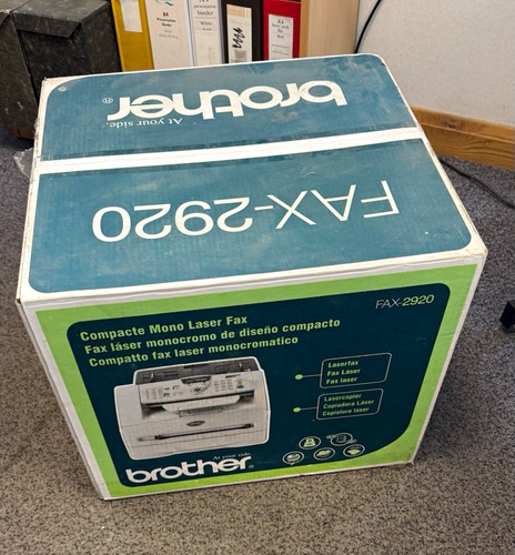 Brother fax 2920 compact mono - compact,