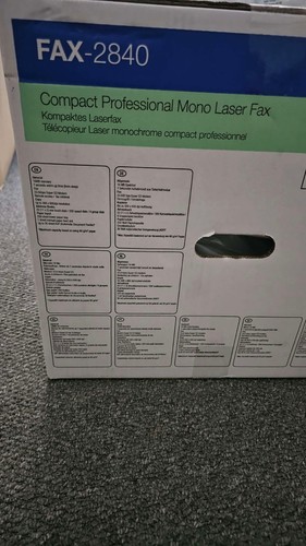 Brother fax 2840 mono high - fax-2840, a4